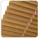 Żaluzje bambusowe 25mm - Golden Oak